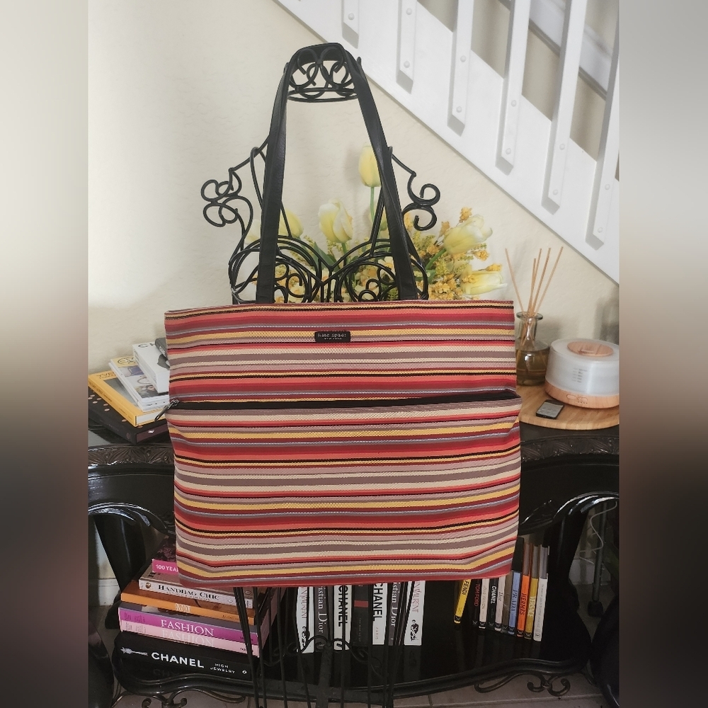 Kate Spade Fiesta Rainbow Tote Bag